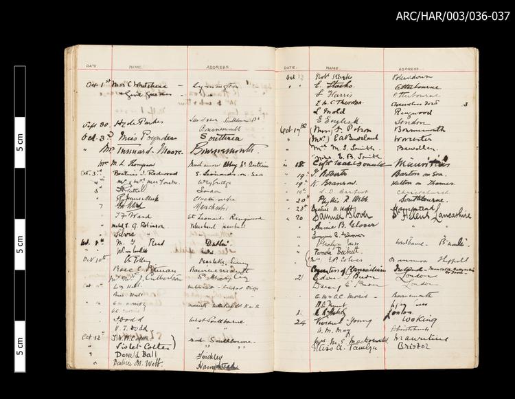 Image of Hart Museum Visitor Books