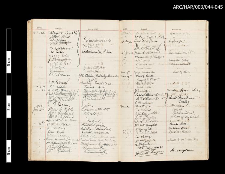 image of Hart Museum Visitor Books