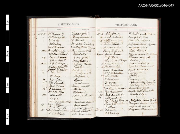 Image of Hart's Museum Visitor Books