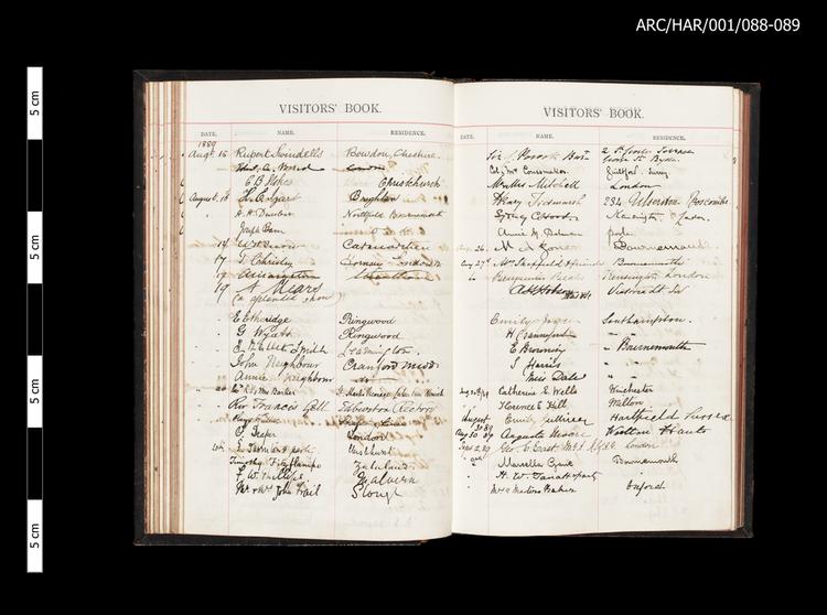 Image of Hart's Museum Visitor Books