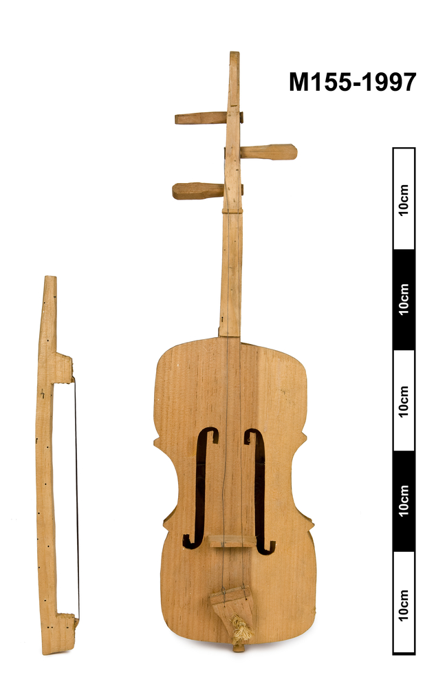 Image of violins; necked fiddle