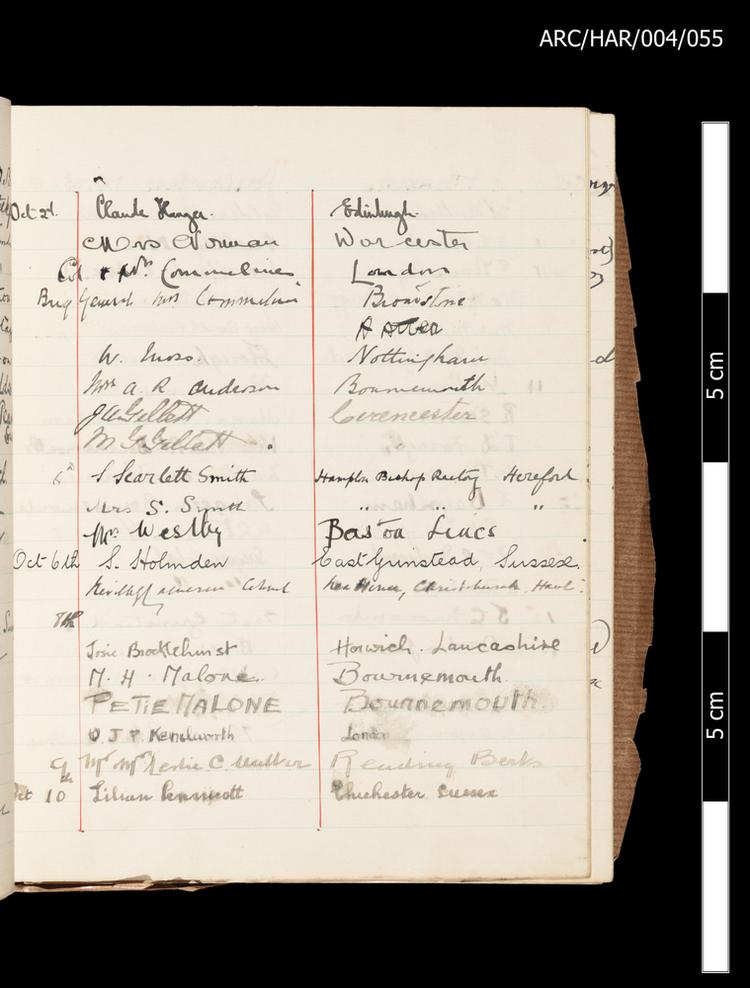 Image of Hart Museum Visitor Books