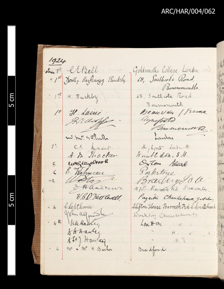 Image of Hart Museum Visitor Books