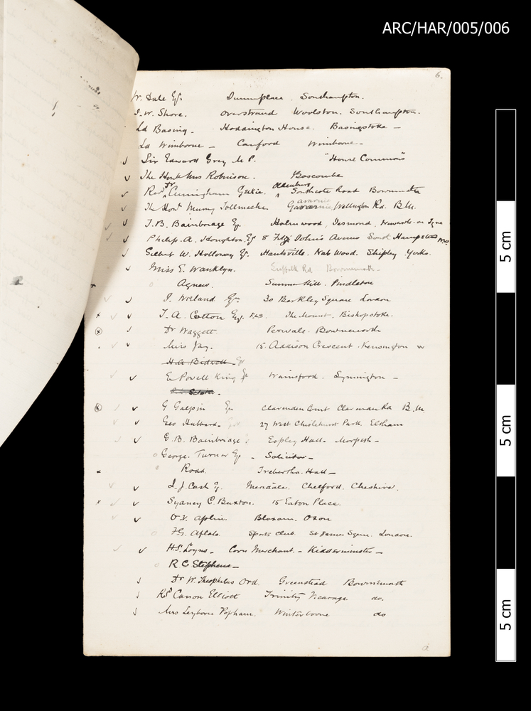 Image of Hart Museum Visitor Books