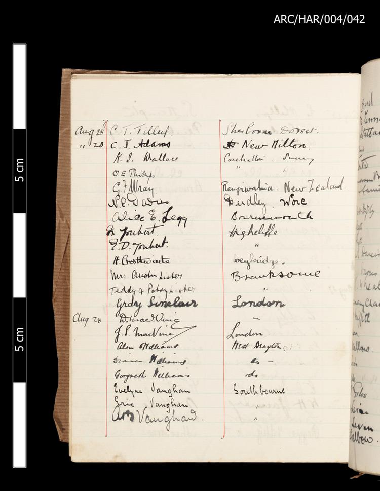 Image of Hart Museum Visitor Books