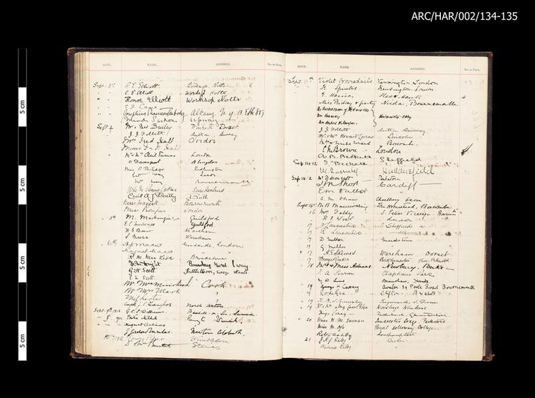 image of Hart's Museum Visitor Books