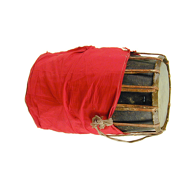 image of Dhol; barrel drum