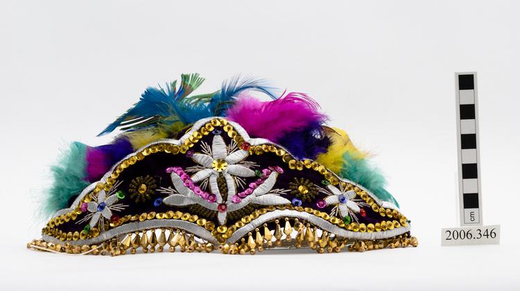 Image of crown; headdress (wedding adornments (ritual & belief: ritual persons paraphernalia))