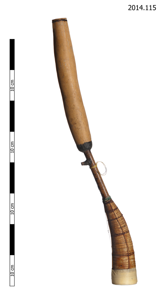 Image of 422.22-5 Sets of reedpipes with single reeds with windcap
