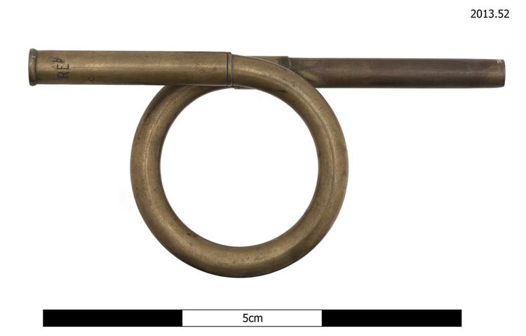 Image of crook (element of musical instrument)