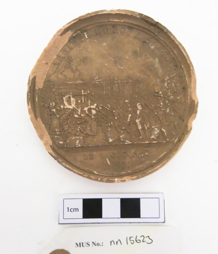 Image of plaque; cameo