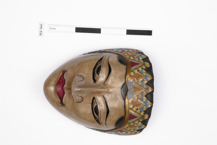 mask (dance & live theatre); topeng; mask
