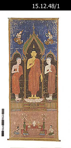picture (ritual & belief: representations); scroll painting (ritual & belief: representations); votive offering