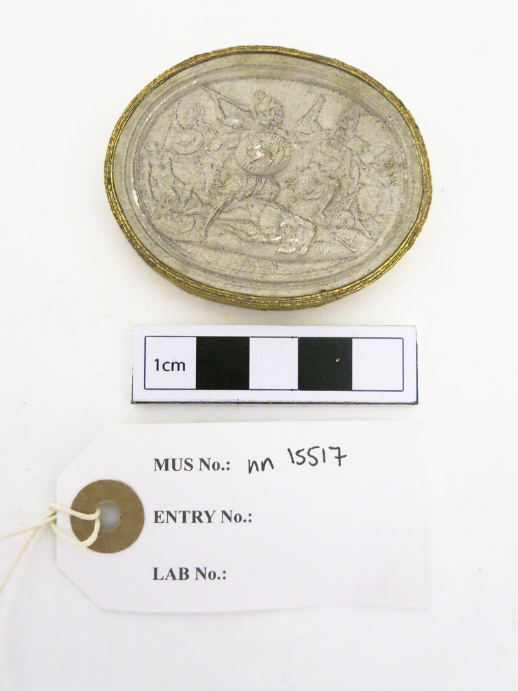 plaque; clay