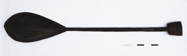 Image of ceremonial paddle