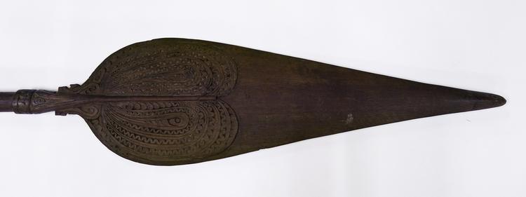 Frontal view of part of Horniman Museum object no 4.123