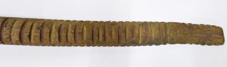 Frontal view of part of Horniman Museum object no 12.168