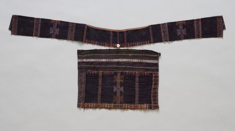 Image of bodice (clothing: outerwear); textile; banat