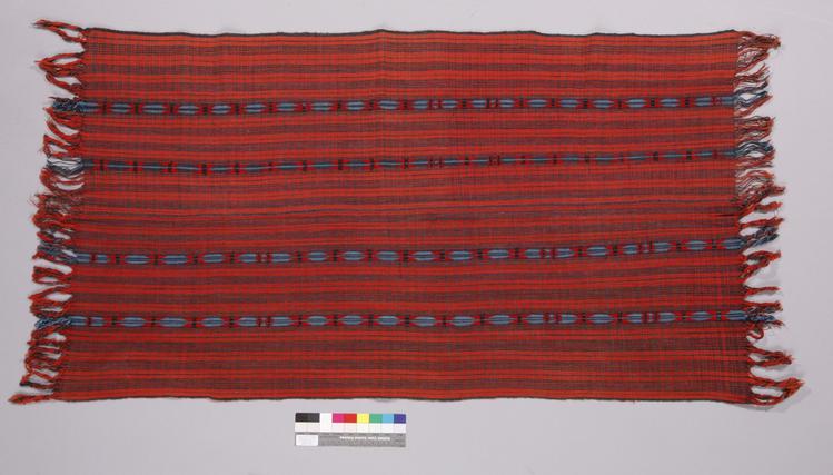 Image of textile lengths; woman's cloth