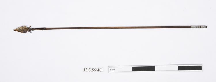 General view of whole of Horniman Museum object no 13.7.56/48l