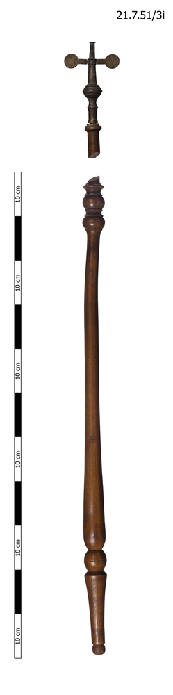 staff (ritual & belief: religious buildings & furnishings)