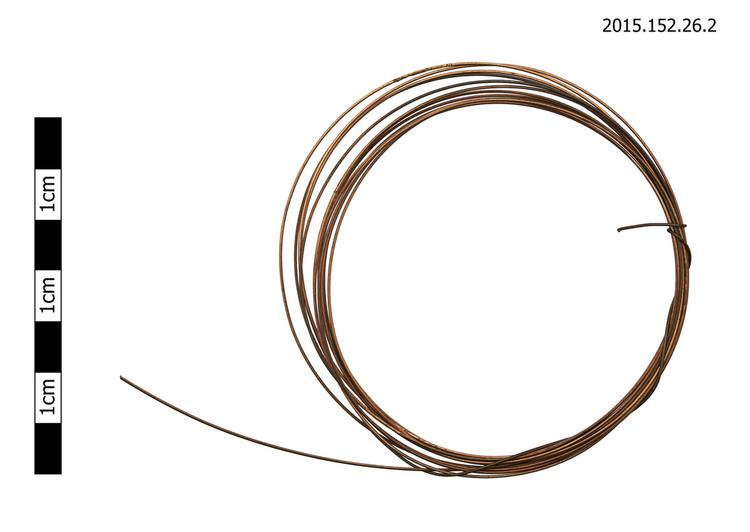 General view of spare string of Horniman Museum object no 2015.152.26.2