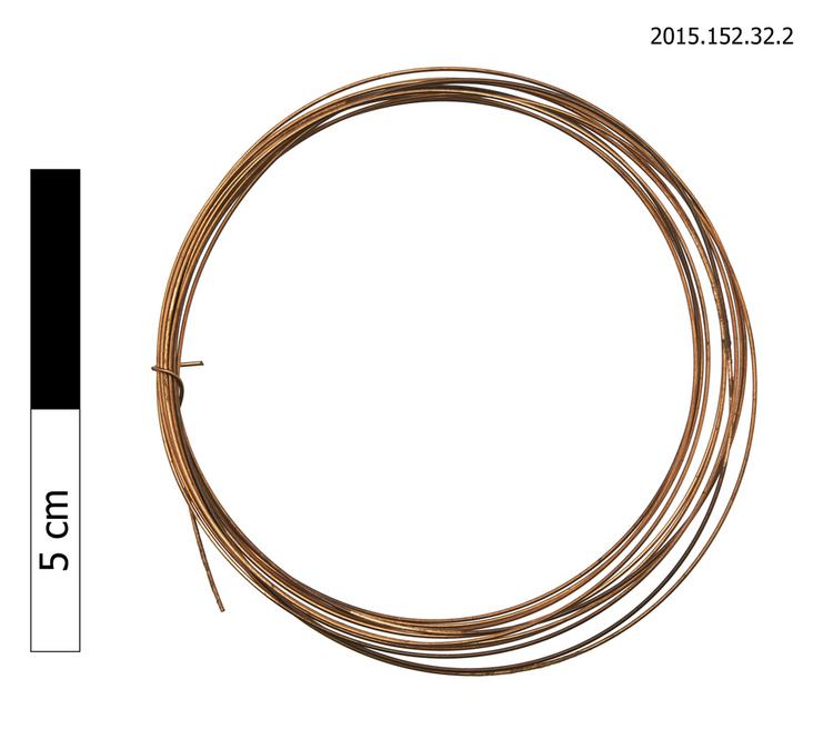 General view of spare string of Horniman Museum object no 2015.152.32.2