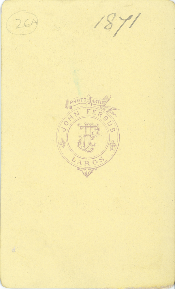 Image of Carte de visite featuring a photograph of Emslie John Horniman