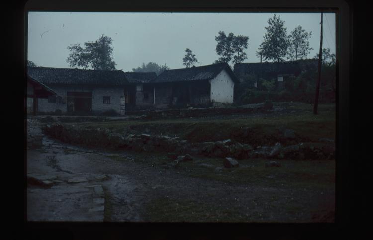 Image of 35mm slide: ‘Gaozhai’ written on slide – this is a place mentioned on 28th September in the log book.