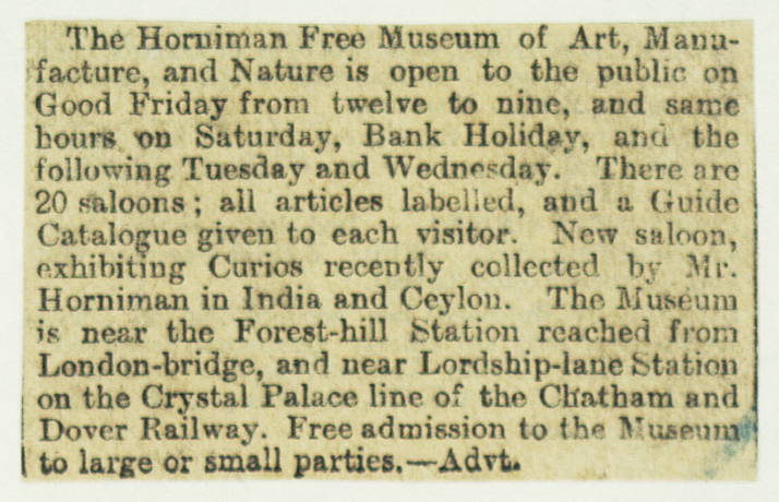 Front view of whole of Horniman Museum object no ARC/HMG/PR/004/001/189