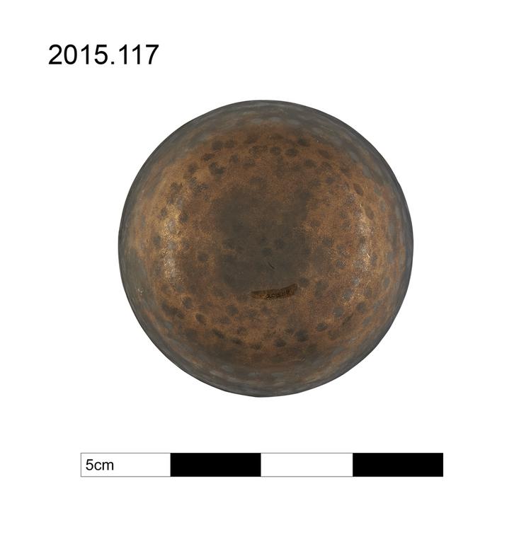 Bottom view of whole of Horniman Museum object no 2015.117