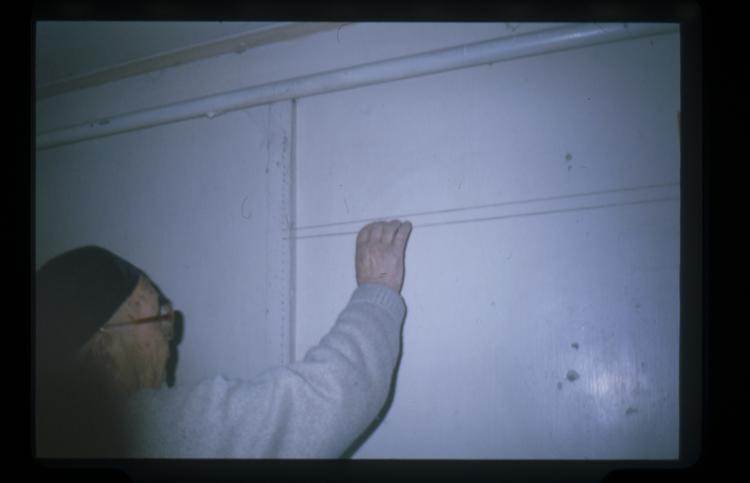 Image of Slide showing the process of silk string manufacture by Rihzhon Khojakhanov and his family