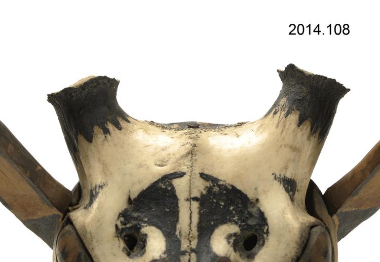 Detail view of head of Horniman Museum object no 2014.108