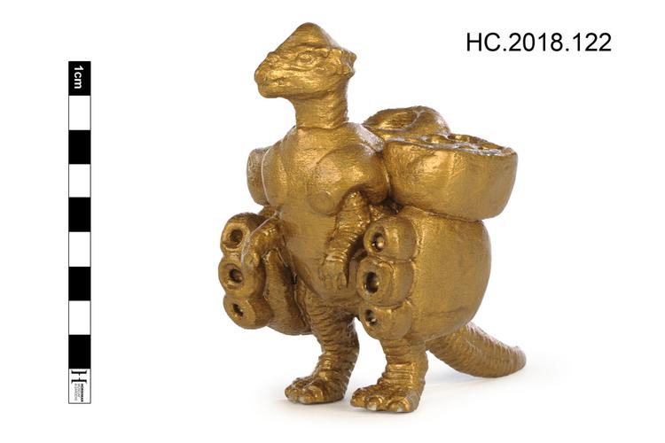 Right oblique view of whole of Horniman Museum object no HC.2018.122