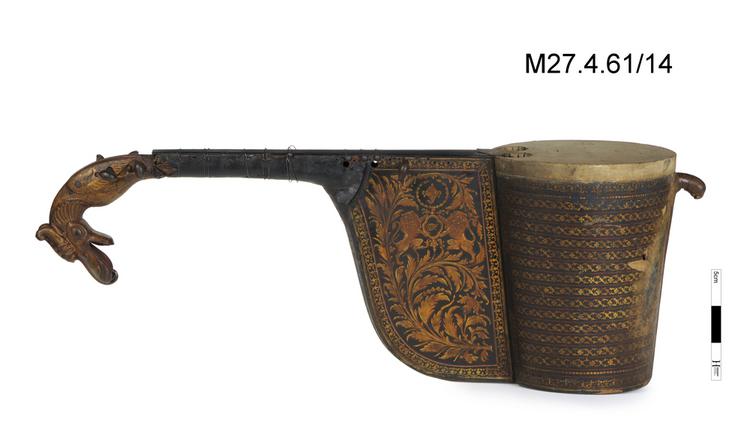 Left side view of whole of Horniman Museum object no M27.4.61/14