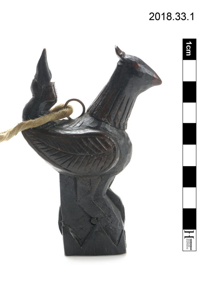 Left side view of whole of Horniman Museum object no 2018.33.1