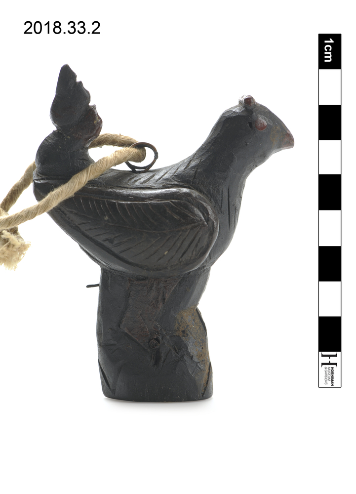 Left side view of whole of Horniman Museum object no 2018.33.2