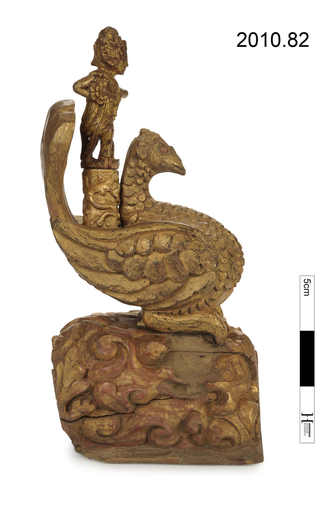 Left side view of whole of Horniman Museum object no 2010.82