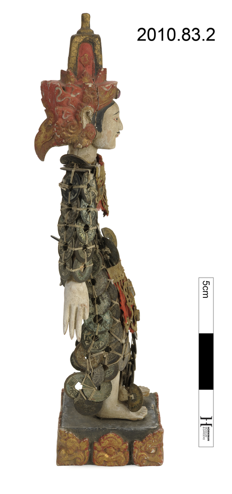 Left side view of whole of Horniman Museum object no 2010.83.2