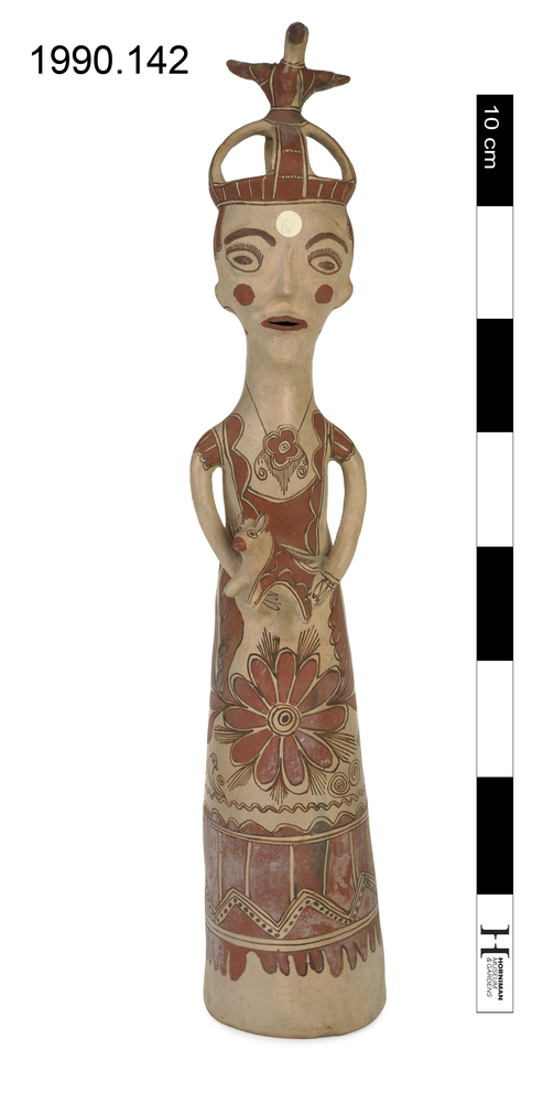 Frontal view of whole of Horniman Museum object no 1990.142