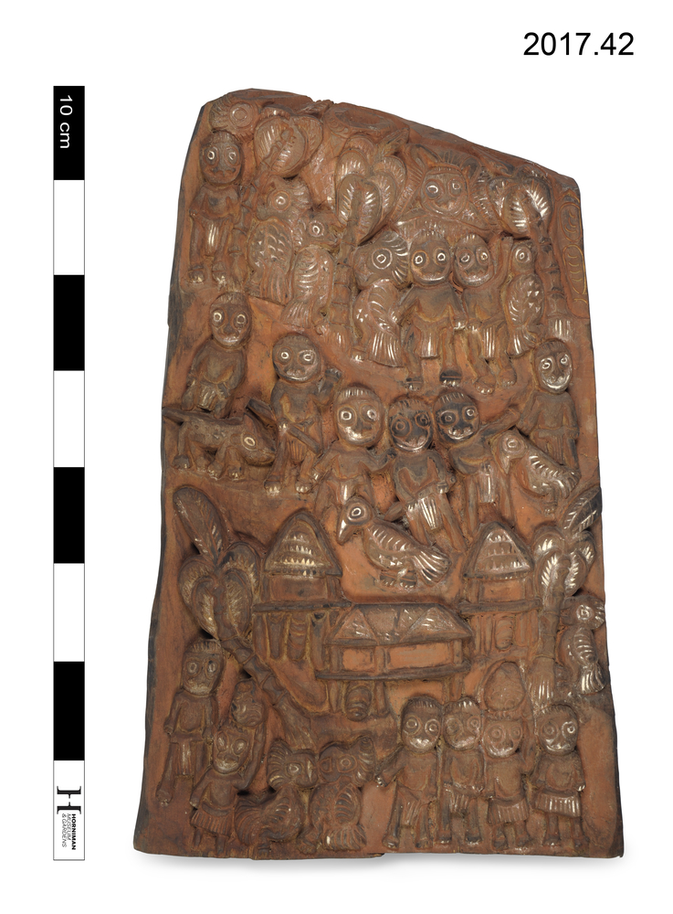 Frontal view of whole of Horniman Museum object no 2017.42