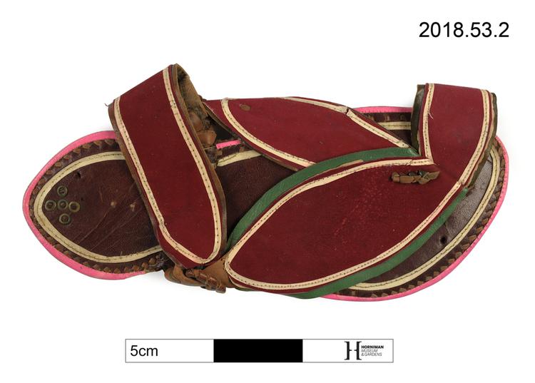 Image of sandal (clothing: footwear)