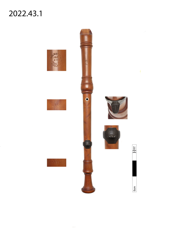 Image of 421.221.12 Open flutes with internal duct with fingerholes