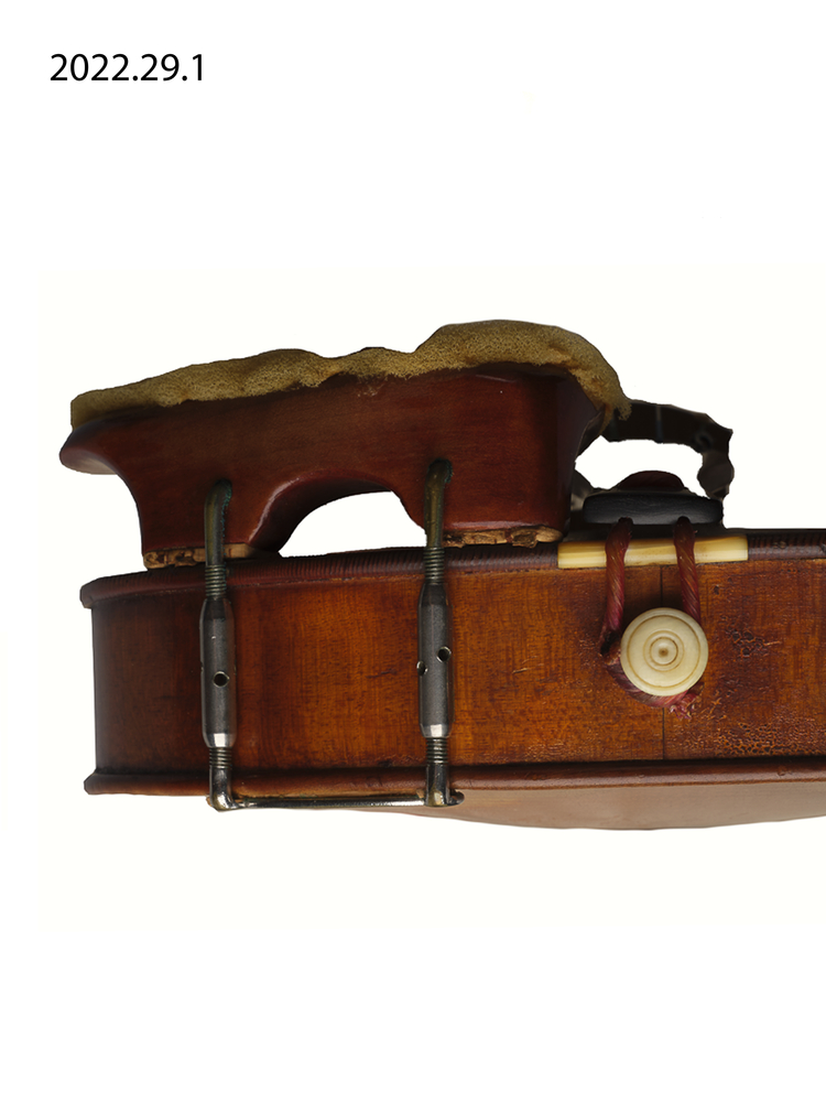 Image of 321.322-71 Necked box lutes or necked guitars sounded by bowing with a bow
