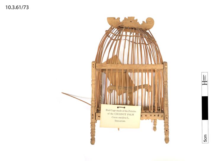 Image of cage; birdcage