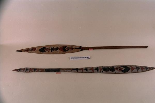 Image of ceremonial paddle