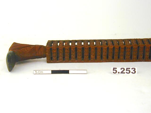 Image of adze (general & multipurpose); ceremonial weapon