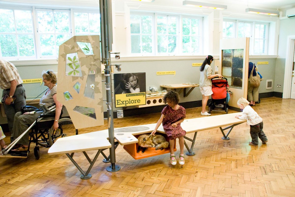 Horniman Nature Base with children