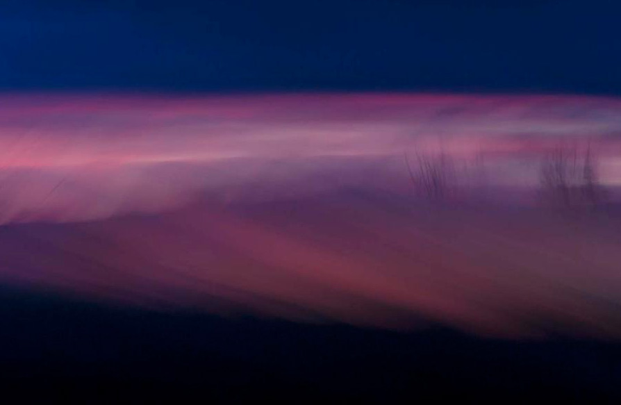 Purple sky