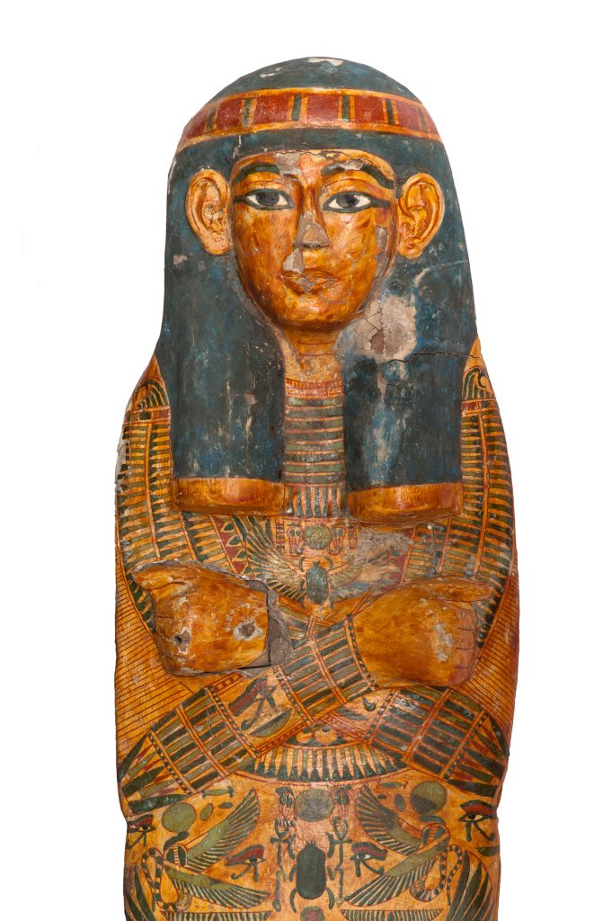 The inner coffin lid of an Ancient Egyptian